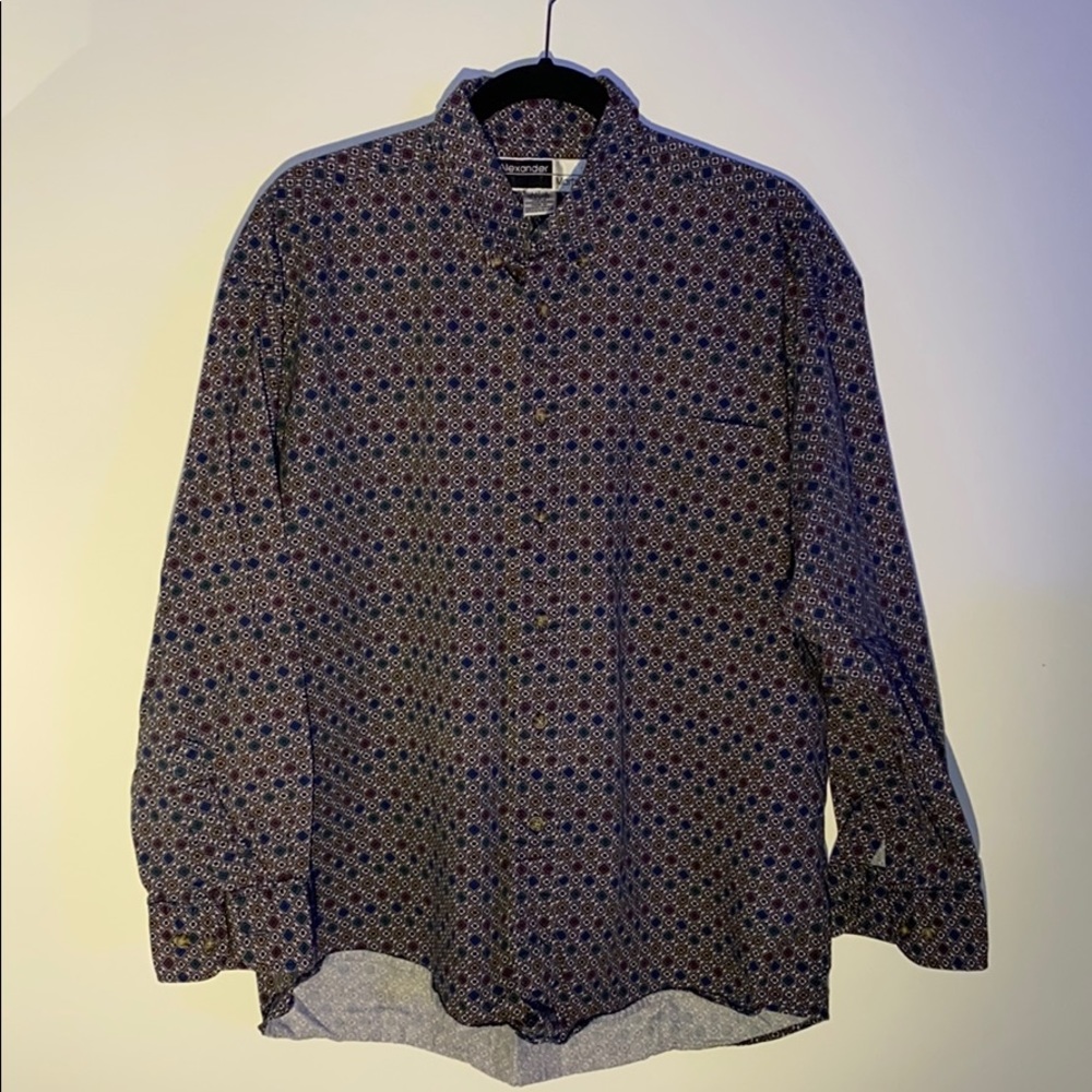 Men’s Alexander Martin Pattern button up